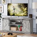 TV Stand Wood Farmhouse Entertainment Center Media Console for up to 65" TVs New