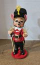 Annalee Christmas Doll Toy Soldier Mouse Marching Band 2009 Open Eyes & Mouth 9"