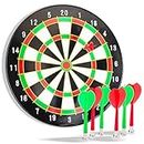 Wembley Dart Board with Dart for Kids & Adults with 8 Magnet Darts - Board Game for Kids 5 6 7 8 9 10 11 12 Years Indoor Game Gifts for Boys & Girls