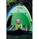 Pacific Play Tents Baby Suite I Deluxe Lil Nursery Pop-Up Play Tent w/ 0.5' Pad & Carrying Bag Polyester in Green | 36 H x 36 W x 36 D in | Wayfair