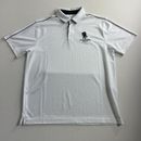 Under Armour Shirts | Men’s Under Armour Wounded Warrior Project White Loose Polo Shirt Size Xl | Color: White | Size: L