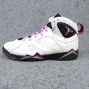 Nike Air Jordan 7 Basketball Shoes Girls 7.5Y Sneakers White Fuchsia 442960-127