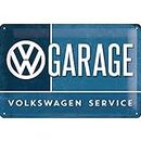 Nostalgic-Art Retro Tin Sign – Volkswagen – VW Garage – Car Gift idea, Metal Plaque, Vintage Design for Wall Decoration, 20 x 30 cm