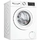 Bosch Home & Kitchen Appliances Bosch WNA134U8GB Serie 4 Freestanding Washer Dryer with AutoDry, Wash & Go 60, IronAssist and SpeedPerfect, 8kg/5kg load, 1400rpm spin, White