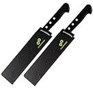 EVERPRIDE 10 Inch Chef Knife Sheath Set (2-Piece Set) Universal Blade Edge Cover Guards for Chef and Kitchen Knives – Durable, BPA-Free, Felt Lined, Sturdy ABS Plastic – Knives Not Included