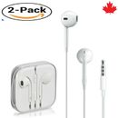 2 Pack Earphones Ear Buds 3.5 Headphone for iPhone 6 7 8 X Max plus 11 12 13 14 