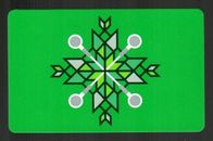 ITUNES Earbud Snowflake ( Green ) 2010 Gift Card ( $0 )