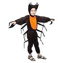 Kaku Fancy Dresses Crab Fancy Dress/Insect Costume For Kids/Lobster Costume -Brown, 7-8 Years, For Boys