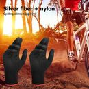 Anti-Rutsch Touchscreen Handschuhe atmungsaktiv gestrickt Thermohandschuhe für Gaming Radfahren