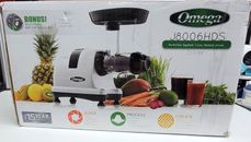 Omega J8006HDS Cold Press Machine Vegetable Fruit & Vegetable Juicer- Extractor