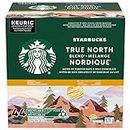 Starbucks True North Blend Blonde Roast Ground Coffee K-Cup Pods 44 ct Box