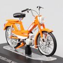 1/18 Atlas Motobecane Mobylette 50cc Moped Diecast Scooter Model Bike Toy Yellow