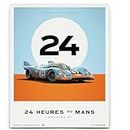 Automobilist Porsche 917 - Gulf - 24 Hours of Le Mans - 1971 | Classic Edition