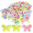 Colorful Plastic Beads, Durable Beading Supplies Plastic Beads for Crafts Decoration for DIY Clothing Accessories Materials