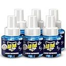 All Out Ultra Liquid Vaporizer, 6 Refills (45ml each) | Kills Dengue, Malaria & Chikungunya Spreading Mosquitoes| India's Only Mosquito Killer Brand Recommended by Indian Medical Association