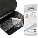 Digi-Tatoo Keyboard Cover for iPad Magic Keyboard (Europe Layout) Compatible with iPad Pro 12.9 inch (6th. 5th, 4th, 3rd Gen) - Ultra Thin, Clear TPU Material, Computer Keyboard Skin Protector