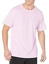 Hanes Men's ComfortSoft Short Sleeve T-Shirt (4 Pack),pale pink,Medium