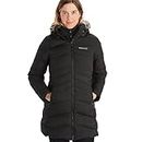 Marmot Women Wm's Montreal Coat, Warm, Insulated Hooded Winter Coat, Windproof Down Parka, Lightweight Packable Outdoor Jacket Black