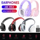 Bluetooth 5.0 Headphones Wireless Headset with Transmitter for TV Computer Phone