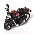 Braintastic Model Diecast Metal Bike Toy Vehicle Pull Back Friction Car with Openable Doors Light & Music Toys for Kids Age 3+ Years