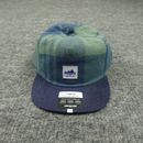 Patagonia Hat Cap Snap Back Blue Green Adjustable Range Mountain Ventura Mens