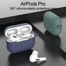 Schutzhülle Silikon für Airpods 123Pro 2 Sichern Sie Ihre Ohrhörer mit Stil