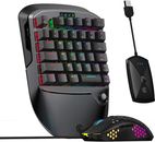 Gaming 2.4GHz One Handed Keyboard and Mouse Combo, GameSir VX2 AimSwitch