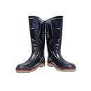 Fortune Safety PVC 15 Inch Long Gumboots for men - Waterproof Rain Boots for Farming, Agriculture and Industrial | Steel toe | ISI Approved