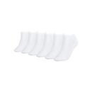 Kurzsocken TOMMY HILFIGER Gr. 35-38, weiß (white) Damen Socken Wäsche Bademode TH WOMEN SNEAKER 6P ECOM