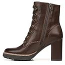 Naturalizer Women's Callie Mid Shaft Calf Boot, Chocolate Brown Leather, 7.5 US