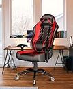 Reklinex Multi-Functional Ergonomic Gaming Chair with P.U Moulded Foam, Adjustable Arm Rest |Computer/Office Chair | 175 Degree Recline Comfortable & Durable | M6-Red, DIY (Do It Yourself)