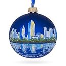 San Diego, California Glass Ball Christmas Ornament 3.25 Inches