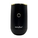 AURAFLOW [Australian Owned Small Business] Portable Waterless Essential Oil Aroma Diffuser for Home, Office, Bed, Car, Yoga, Sleep and Aromatherapy (Black and Gold)
