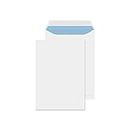 Evour, A4 / C4 Self Seal White Pocket Envelopes, Letter Envelopes, Ideal for Everyday Home, Office & Commercial Use, 229 x 324 mm 100 GMS, No Window Envelopes Mail Posting Supplies, (100)