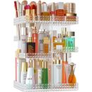 Makeup Organizer 360&#176; Rotating Acrylic Clear Organizador De Perfumes, 7 Lay