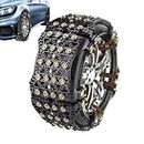 Snow Tire Chains | Snow Chain Tools Truck Tire Chains - Reusable Snowfield Muddy Icy Ground Car Chains Flexible Anti Slip Snow Chains for Off-Road Vehicle Tires Zonto