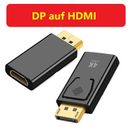 DP auf HDMI DisplayPort HDMI Adapter Konverter 4K Full HD