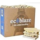 Ecoblaze Kiln Dried Kindling Wood for Wood Burners - Mega Pack, Ideal Log Burner Starter, Perfect for Firelighters, Wood Stove, Wood Fired Pizza Ovens, BBQ