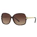 Michael Kors ADRIANNA II MK2024 Sunglasses 310613-57 - Dk Tortoise/gold