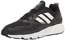 adidas Mens ZX 1K Boost 2.0 Shoes Black/Black/White 14