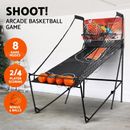 Basketball Arcade Game Electronic Scorer 8 Games Dual Shot Kid Adult Gift Black