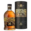 Aberfeldy 16 ans Highland Scotch Single Malt Whisky avec étui cadeau, maturation en fûts de chêne, affinage en fûts de bourbon et de sherry Oloroso, 40 % vol., 70 cl/700 ml