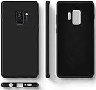 Helix Silicone Samsung Galaxy S9 Candy Silicon Case Flexible, Bumper Drop Protection Case Cover for Samsung Galaxy S9 - Black
