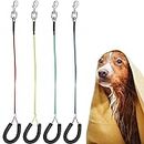 4 Pcs Grooming Loops for Dog Grooming Noose Restraint Grooming Loops for Dogs Groomers Long Noose for Grooming Pet Grooming Table Small Medium Dog Bathing Station