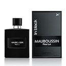 Mauboussin - Pour Lui In Black 100ml - Eau de Parfum Homme - Senteur Boisée & Orientale