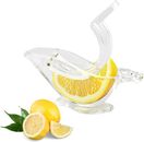Acryl Manuelle Zitronenpresse, Zitronenpresse Portable Transparent Fruit Juicer