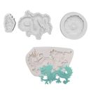 Zodiac-Dragon Cake Cupcake-Topper Decorating Tools Epoxy Resin Mold DIY Craft