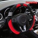 Little Monster Design Car Steering Wheel Cover, Universal 15 Inch Plush Anti-slip Car Steering Wheel Protector Car Decor Accessories, No Inner Ring