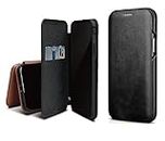 WHITBULL Smart Magnetic Closer Flip Cover for Samsung Galaxy S10e (Black)