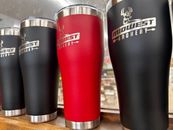 Mammoth 30 oz. Insulated Tumbler Coffee Yeti Stainless Cup BLACK MIDWEST ARCHERY